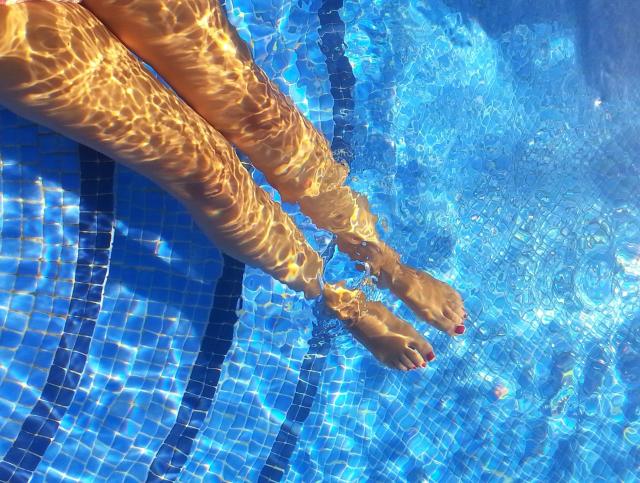 Spass im Thermenbecken